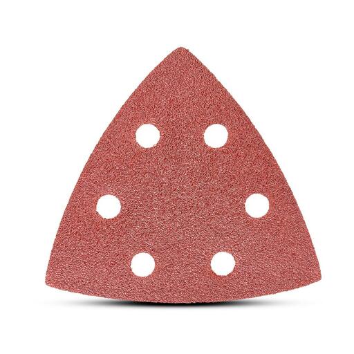 Milwaukee 48906072 6-Pack 89mm (3-1/2) Starlock 80 Grit Sanding Sheet – image 2