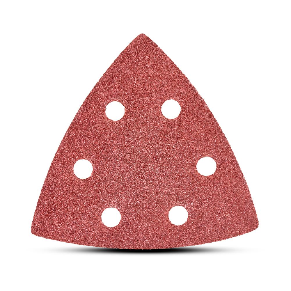 Milwaukee 48906073 6-Pack 89mm (3-1/2) Starlock 120 Grit Sanding Sheet – image 2