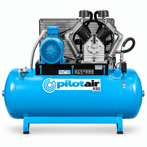 Pilot Air K60 11kW/15HP 500L 3 Phase Industrial Air Compressor
