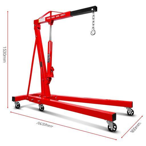 Daytona D1TEC 1000kg Foldable Engine Crane – image 3