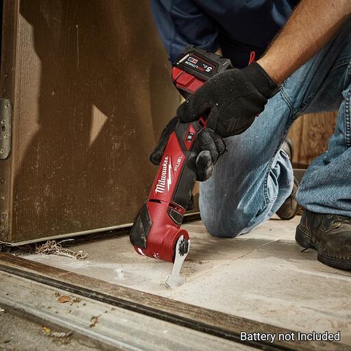 Milwaukee M18FMT-0 18V Li-Ion Cordless Brushless Multi Tool - Skin Only – image 12