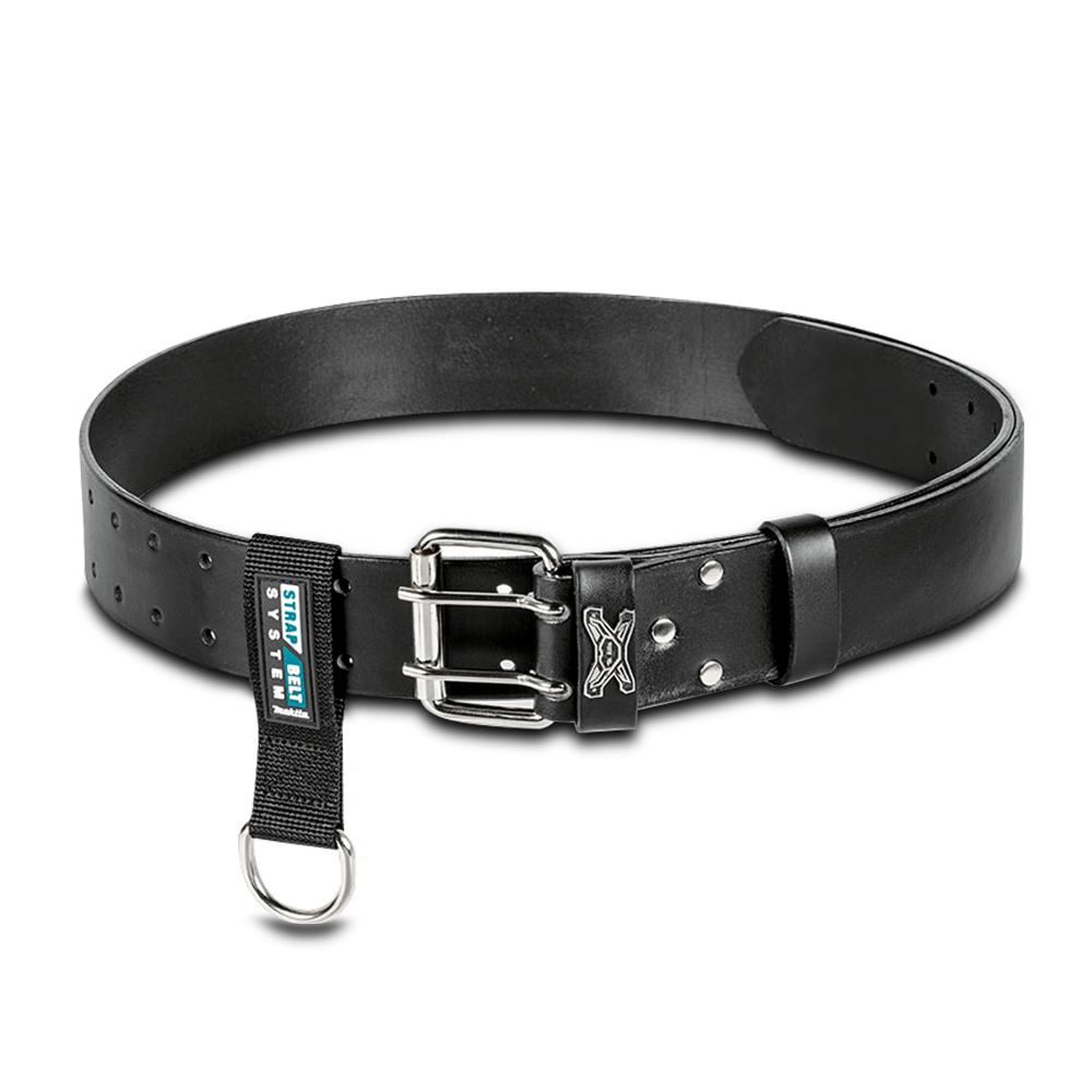Makita E-15693 Ultieme Lederen Riem Met Riemlus - Zwarte Leren Gereedschapsriem