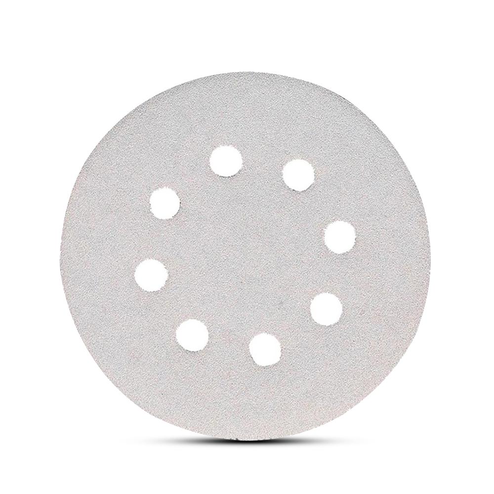Makita P-33401 10-Pack 125mm 240 Grit Hook & Loop White Punched Abrasive Sand Paper – image 2