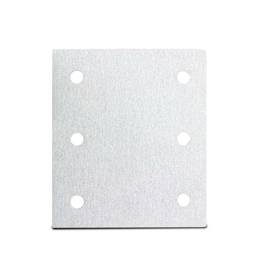 Makita P-35841 10-Pack 1/4 Sheet 120 Grit Hook & Loop Punched White Abrasive Sand Paper – image 2