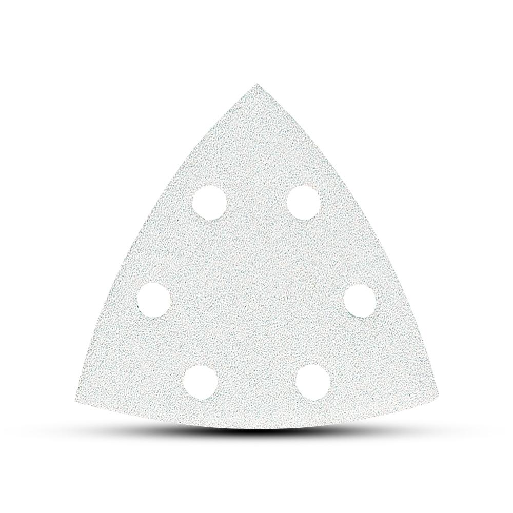 Makita P-42759 10-Pack 94mm (3.7") 240 Grit Hook & Loop Punched White Abrasive Sanding Disc – image 2