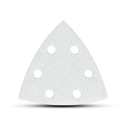 Makita P-42759 10-Pack 94mm (3.7") 240 Grit Hook & Loop Punched White Abrasive Sanding Disc – image 2