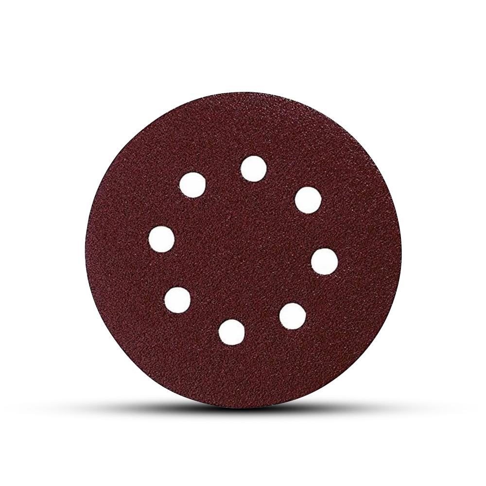 Makita P-43555 10-Pack 125mm (5") 80 Grit Velcro Punched Abrasive Disc – image 2