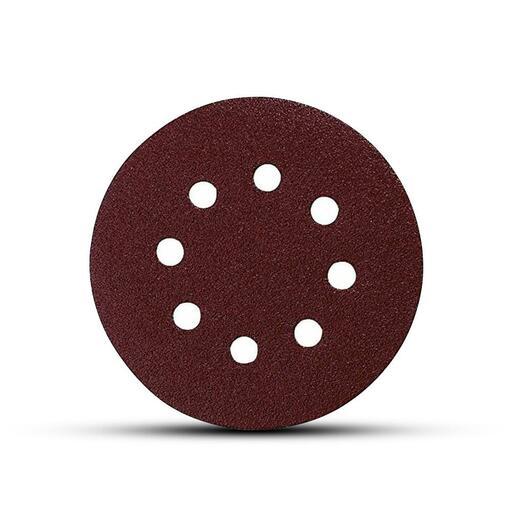 Makita P-43555 10-Pack 125mm (5") 80 Grit Velcro Punched Abrasive Disc – image 2