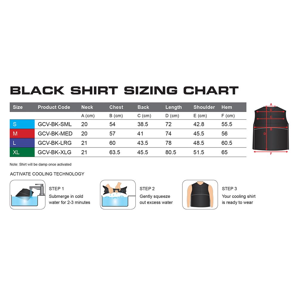 Gorilla GCV-BK Black Cooling Vest – image 2