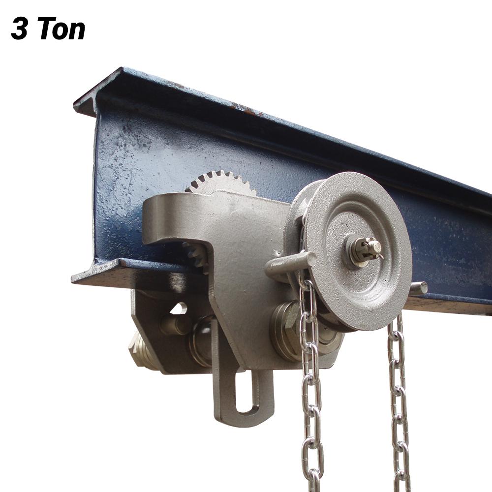 Garrick GGT030 3 Ton 102mm-210mm Geared Trolley – image 1