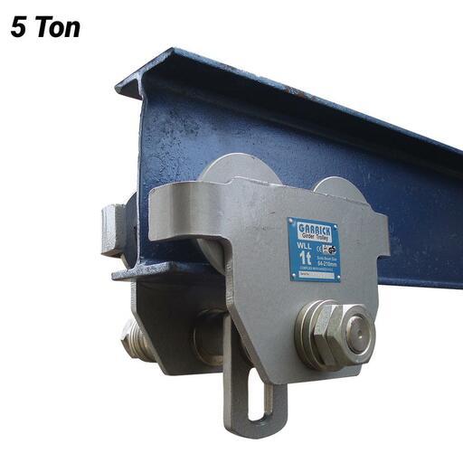 Garrick GPT050 5 Ton 114mm-210mm Push Trolley