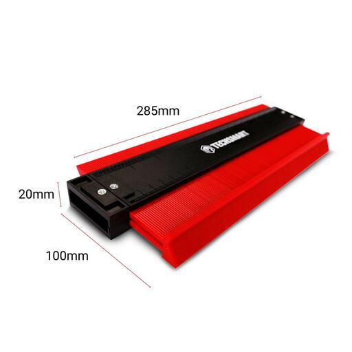 Techsmart TCG285 285mm (11-4/16") Contour Profile Gauge Duplicator – image 3