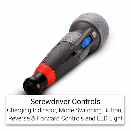 Vessel 220USB-P1EB (210712) 3.6V Li-ion Cordless 3 Speed Rechargeable Ballgrip Screwdriver + 3 Torque Settings – image 5