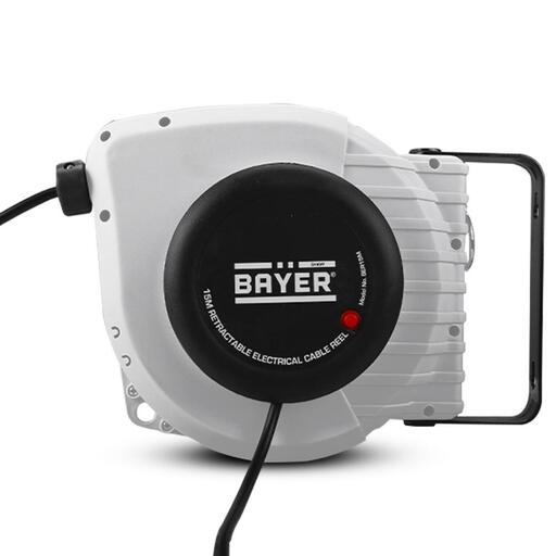 Bayer BER15M 15m Retractable Electrical Cable Reel – image 3