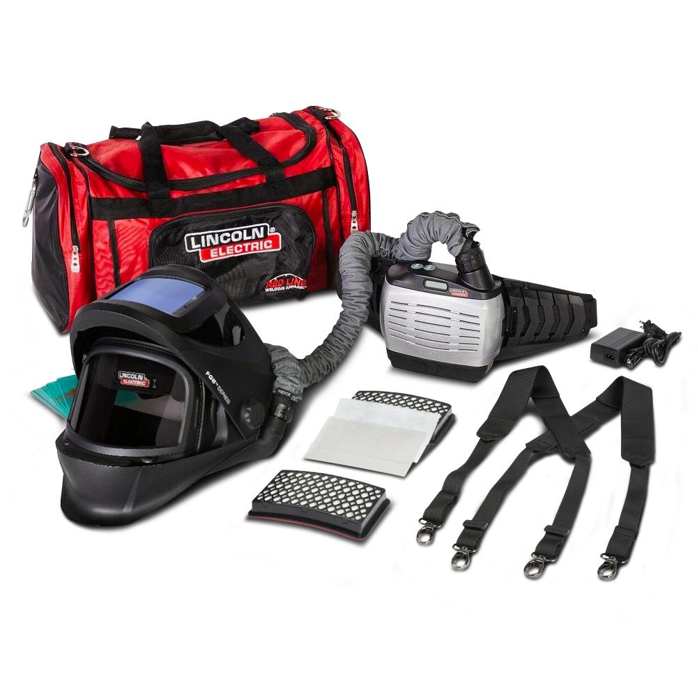 Lincoln Electric K4550-2 VIKING 3250D FGS Flip Front PAPR Welding Helmet kit – image 1