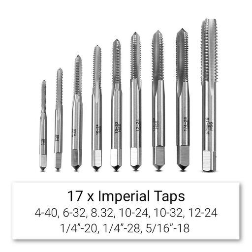 Daytona DM260S 60pce Metric & Imperial HSS Tap & Die Wrench Set – image 9