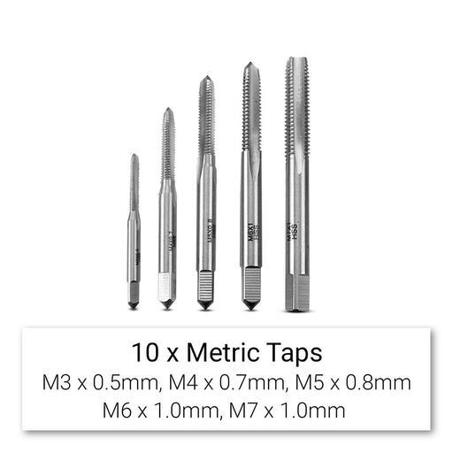 Daytona DM260S 60pce Metric & Imperial HSS Tap & Die Wrench Set – image 7