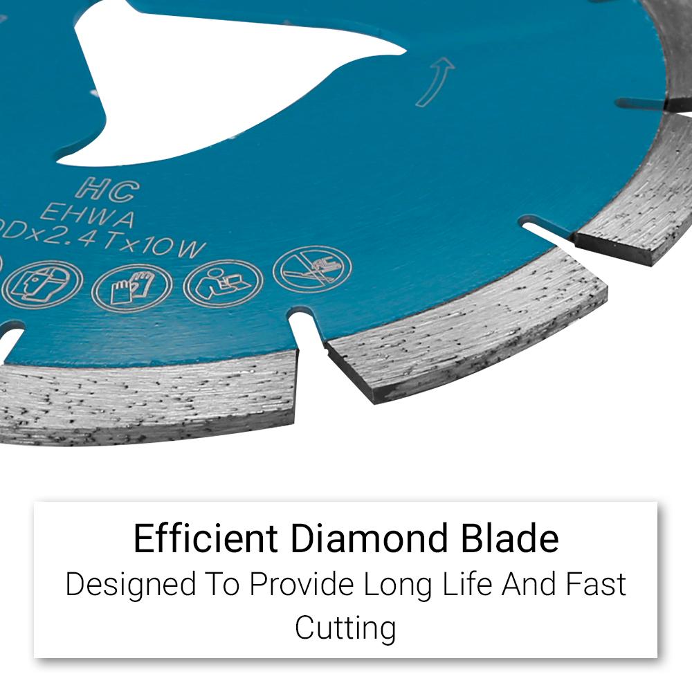 Ehwa ELSFF150HC 150mm (6")Soff-Cut Hard Concrete Blue Diamond Blade – image 2