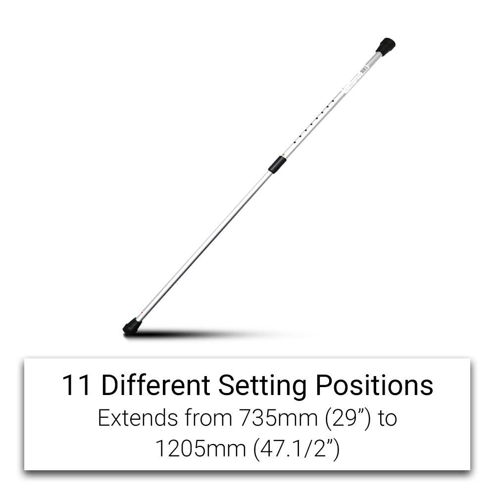 T&E Tools 1888 Telescopic Bonnet/Boot Support Pole – image 2