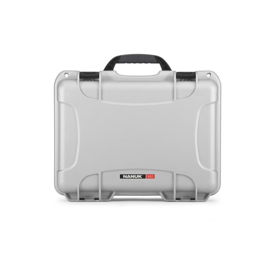 NANUK 910-1005 Silver Protective Waterproof Pelican Hard Case with Foam Insert – image 2