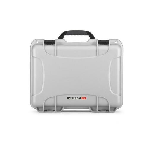 NANUK 910-1005 Silver Protective Waterproof Pelican Hard Case with Foam Insert – image 2