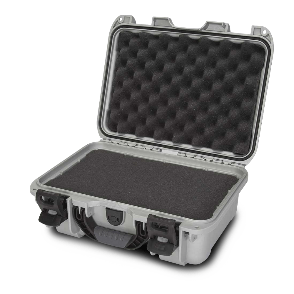 NANUK 915-1005 Silver Protective Waterproof Hard Case with Foam Insert – image 1