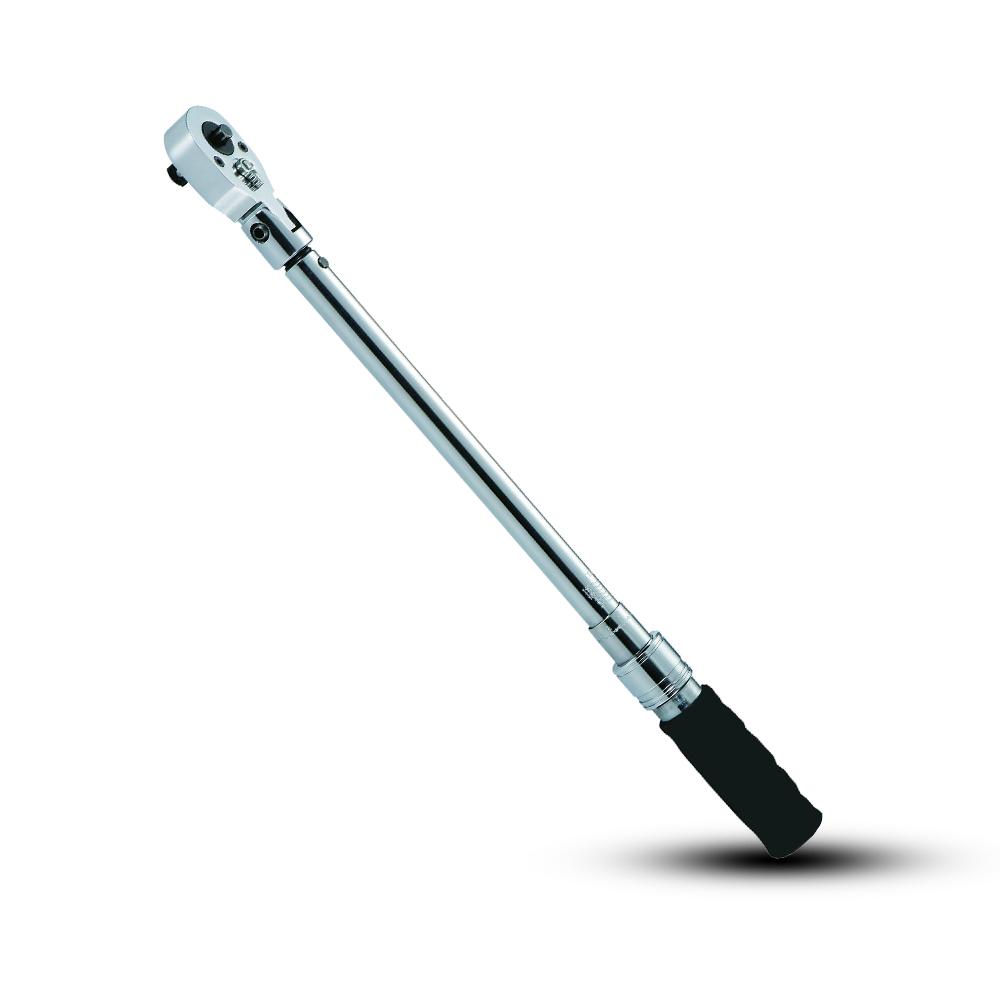 T&E Tools 64350 70-350Nm 1/2" Drive Flex-Head Clicker Torque Wrench – image 1