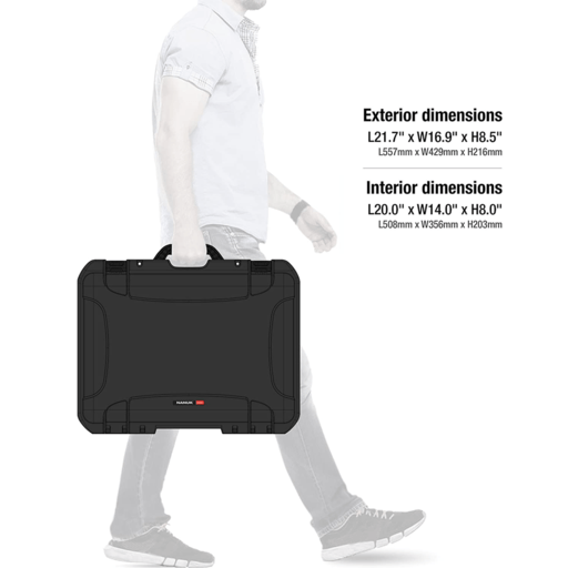 NANUK 940-1001 Black Waterproof Hard Case with Foam Insert – image 3