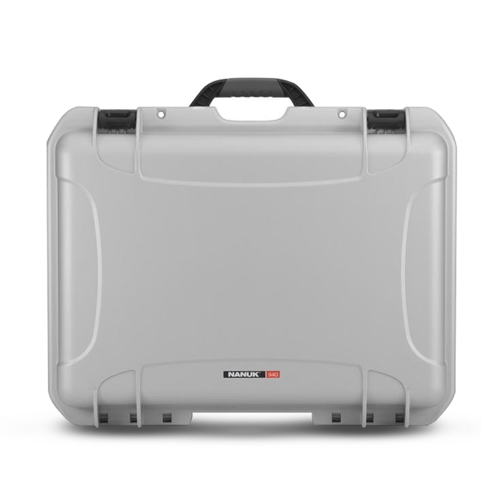 NANUK 940-1005 Silver Waterproof Hard Case with Foam Insert – image 2