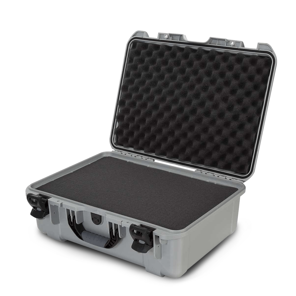 NANUK 940-1005 Silver Waterproof Hard Case with Foam Insert – image 1