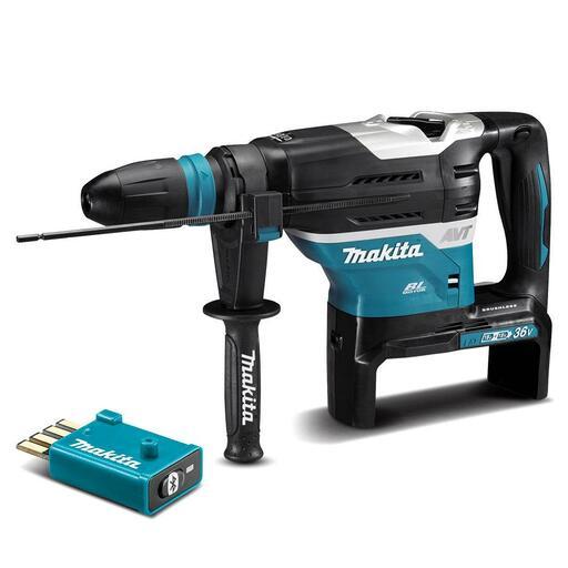 Makita DHR400ZKUN 36V (18V x 2) LXT Li-ion Cordless Brushless AWS 40mm SDS Max Rotary Hammer with Wireless Unit - Skin Only – image 1