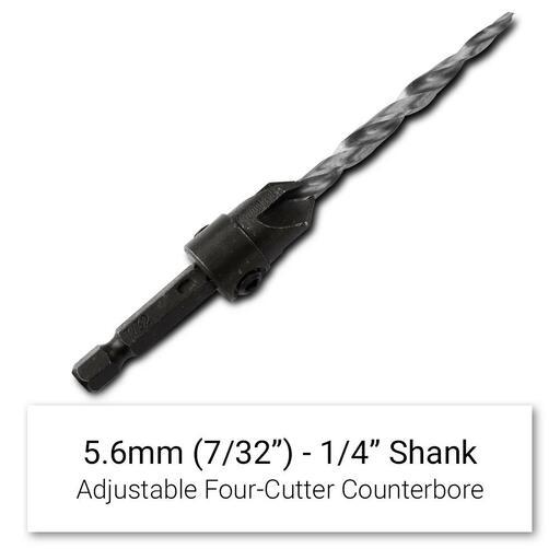 Xtorque XCD732 5.6mm (7/32") HSS Countersink Tapered Drill Bit – image 2