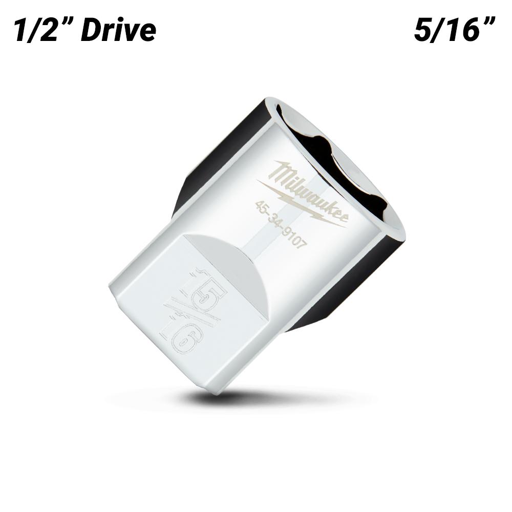 Milwaukee 45349107 1/2" Drive 15/16" SAE 6 Point Socket – image 2