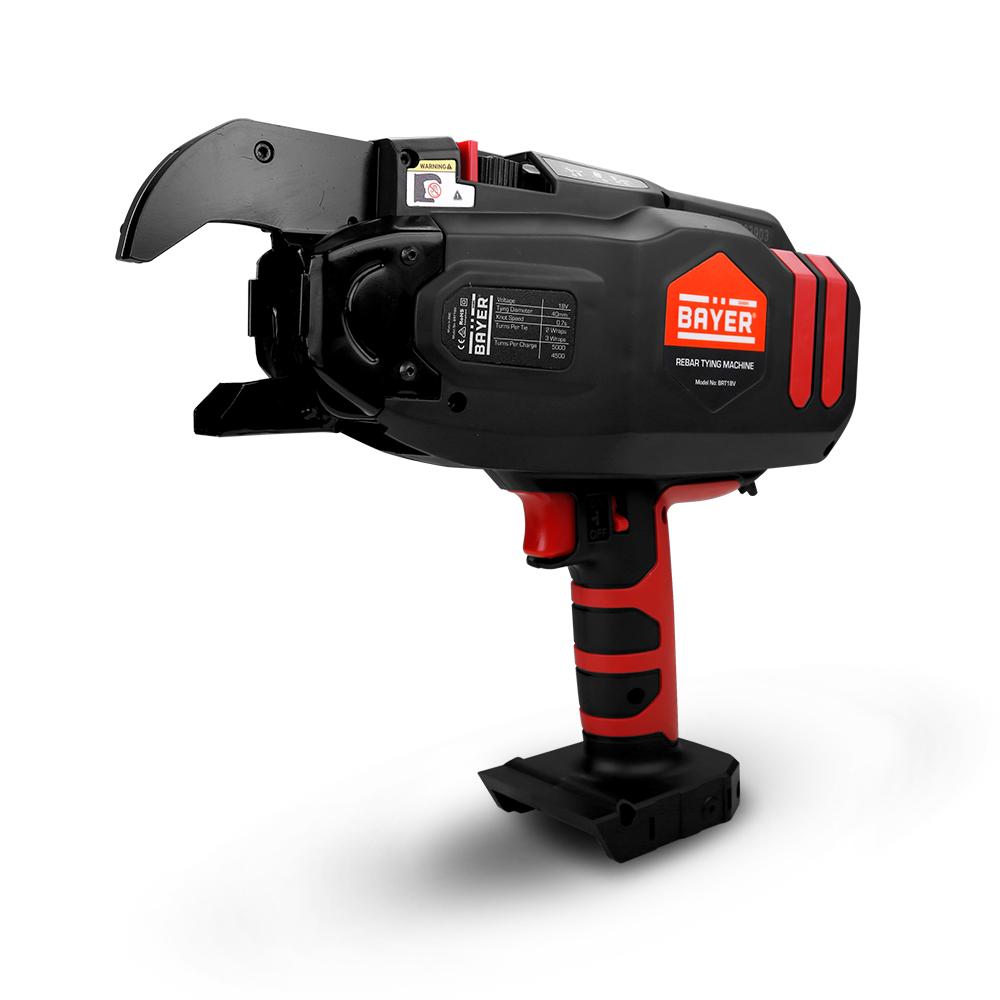 Bayer BRT18V 18V 4.0Ah Li-ion 40mm Cordless Brushless Rebar Tying Machine Combo Kit – image 2