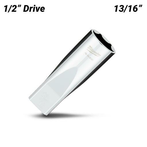 Milwaukee 45349131 1/2" Drive 13/16" SAE 6 Point Deep Socket – image 2