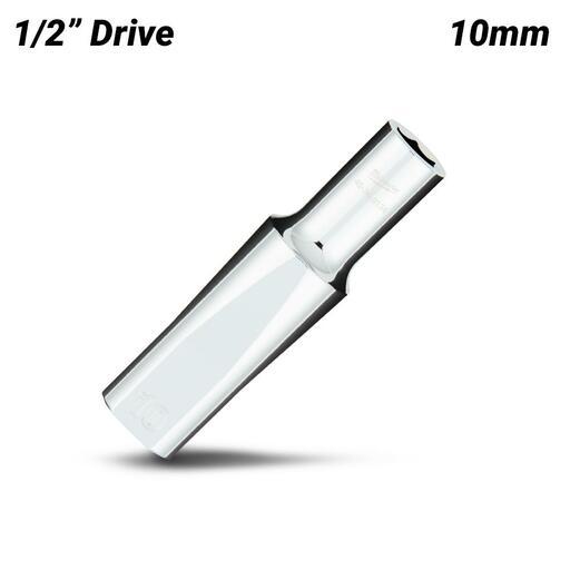 Milwaukee 45349134 1/2" Drive 10mm Metric 6 Point Deep Socket – image 2