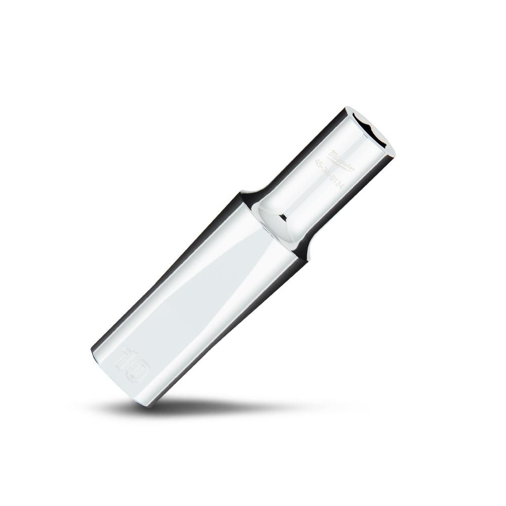 Milwaukee 45349134 1/2" Drive 10mm Metric 6 Point Deep Socket – image 4