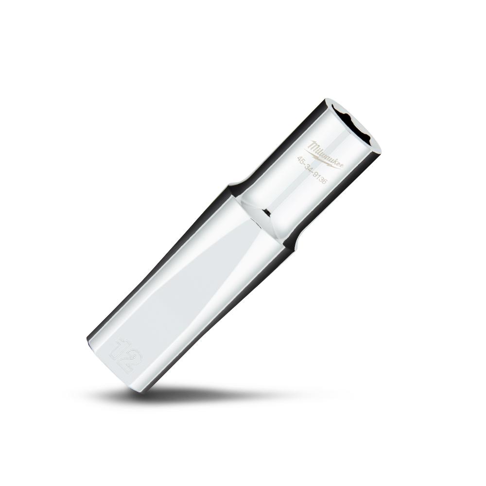 Milwaukee 45349136 1/2" Drive 12mm Metric 6 Point Deep Socket – image 4