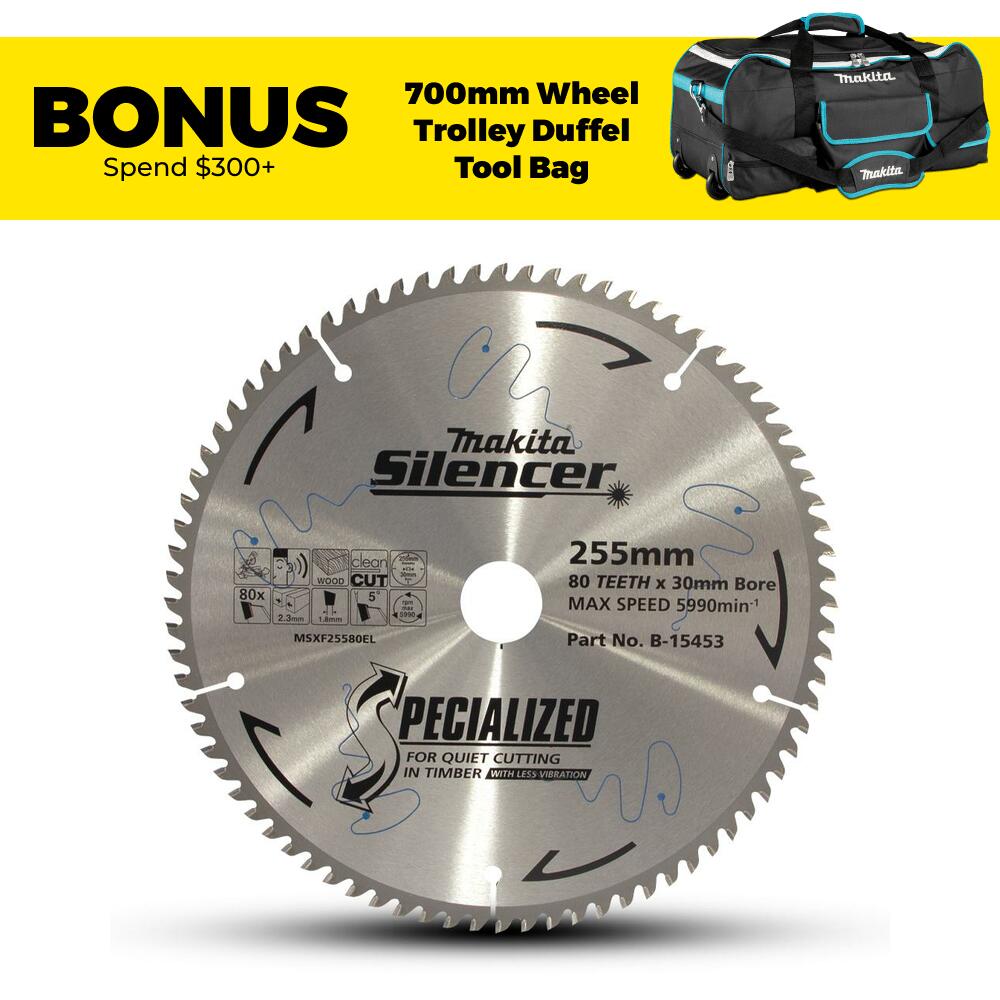 Makita chop best sale saw blade 255mm