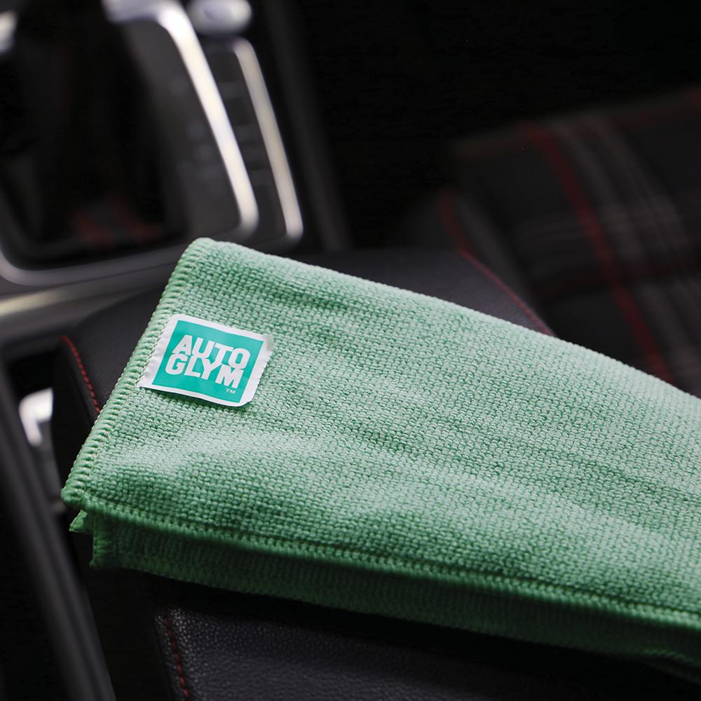 Autoglym AUAAU-HTIMG Green Hi Tech Interior Microfibre Cloth – image 3