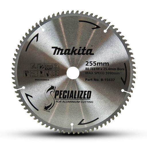 Makita B-15637 255mm (10") 80T Aluminium Cutting TCT Saw Blade