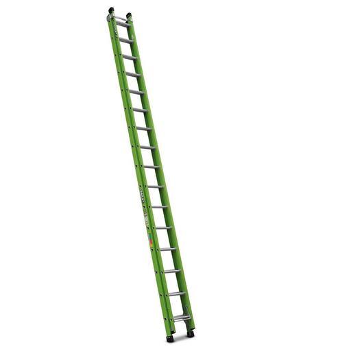 Bailey FS13921 5.0/9.0m 140kg Pro Fibreglass FSXN Punchlock 16 Vee Bracket Extension Ladder