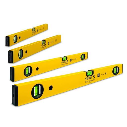 Stabila 19017 4-Pack 300mm, 600mm 1200mm, 2000mm 70 Series Spirit Level Tiling Set – image 2