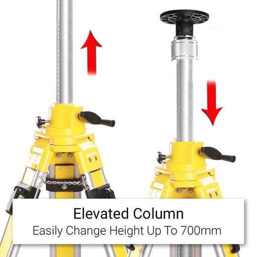 CPI BSTKXL Elite 3m Aluminum Elevated Laser Contractor Tripod – image 5