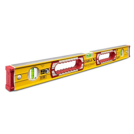 Stabila 196-2/60 600mm (24") 3 Vial Ribbed Box Frame With Hand Holds Spirit Level