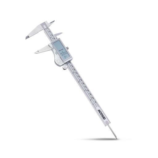 Accud AC-113-008-11 200mm (8") IP54 Fractional Imperial Digital Caliper – image 2