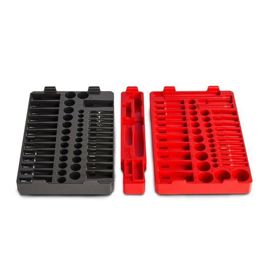Milwaukee 48229486 106pce 1/4" and 3/8" Drive SAE & Metric Socket Set with PACKOUT – image 7