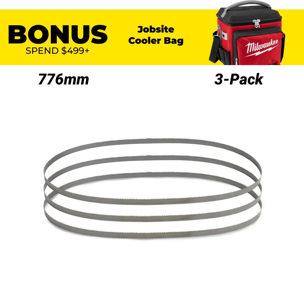 Milwaukee 48390631 3-Pack 776mm 12/14 TPI Sub-Compact