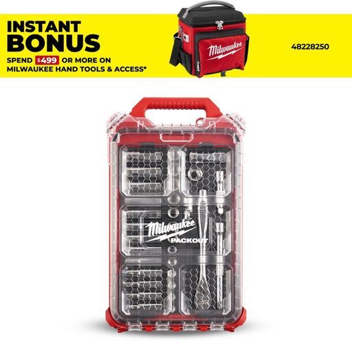 Milwaukee 48229482 32pce 3/8" Drive Metric Ratchet & Socket Set with PACKOUT