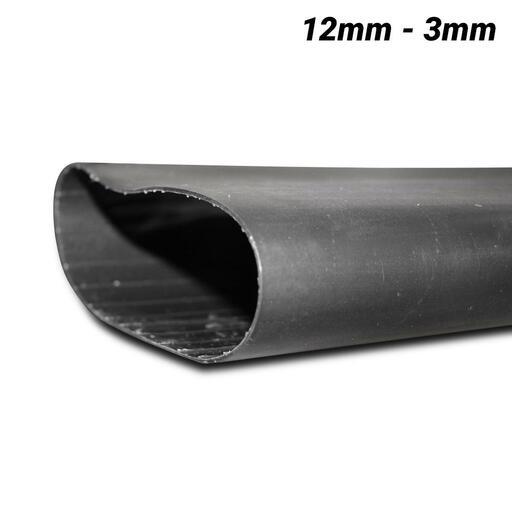 Cabac SMDW12/3TK 12-3mm 1.2m Flexible Heat Shrink Tubing